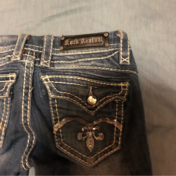 Rock revival jeans rock revival jeans size 25 great look and condition